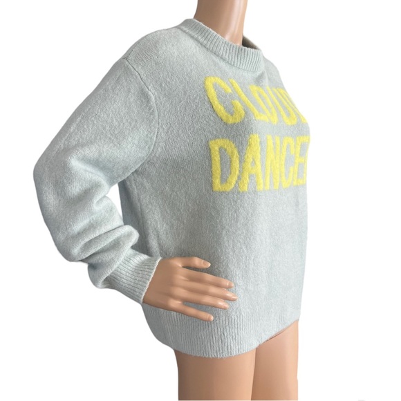 H&M Wool Blend Cloud Dancer Sweater Y2k - Picture 2 of 5